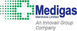Medigas logo in colour.